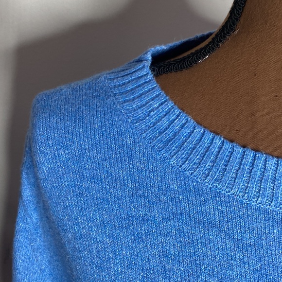 J Jill cotton blend relaxed oversized Crewneck sweater size S - Picture 6 of 13